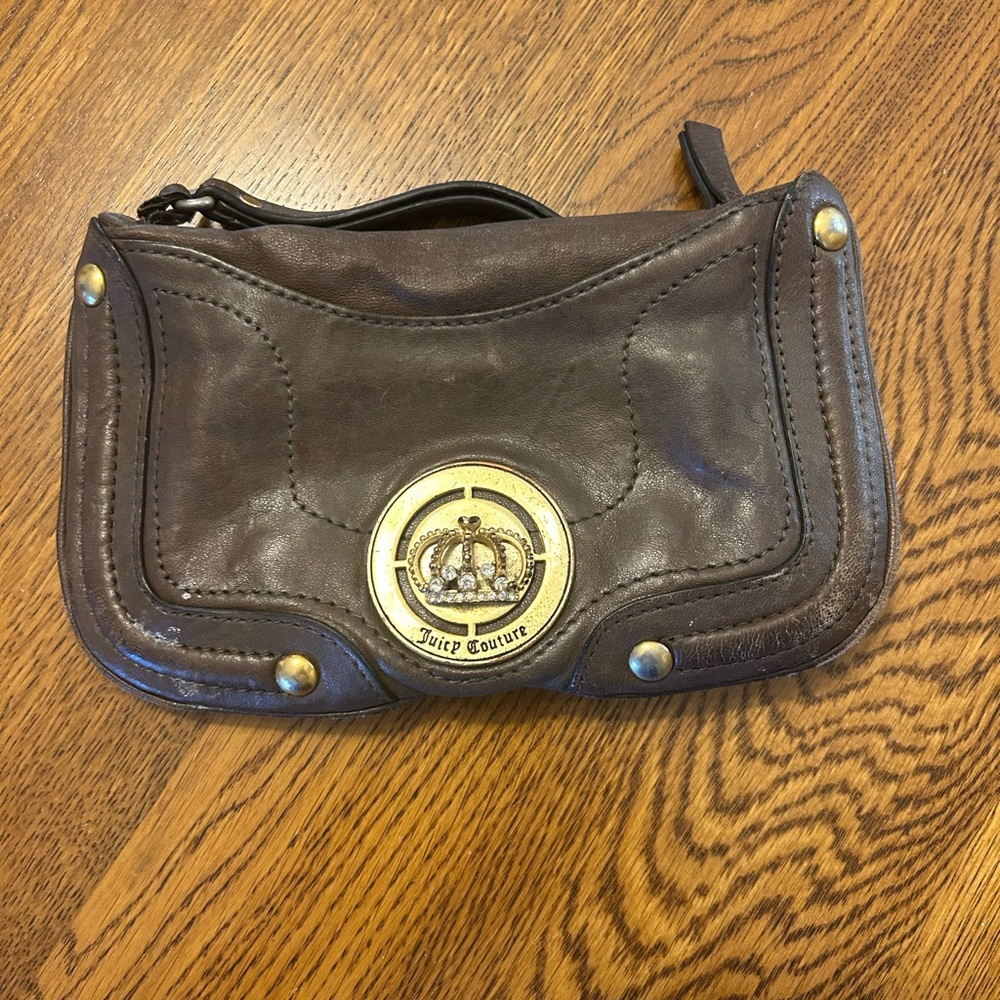 Juicy Couture Brown Leather Women’s Wallet